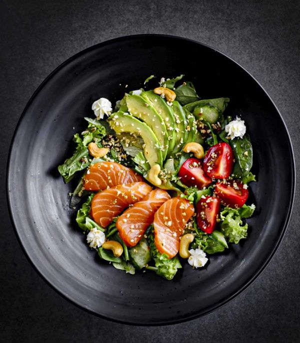 Poached Eggs & Smoked Salmon Bowl