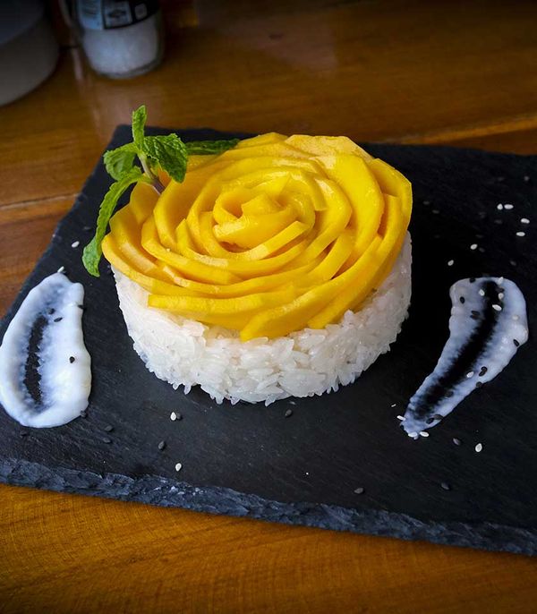 Sweet Mango Sticky Rice