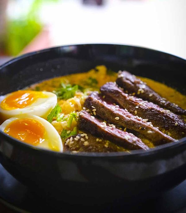 New Menu Item – Beef Ramen with Egg!